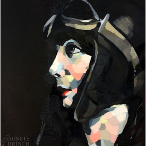 1044. Mae Haizlip_Aviator_Portrait abstraction I_Sociale - WEBSHOP