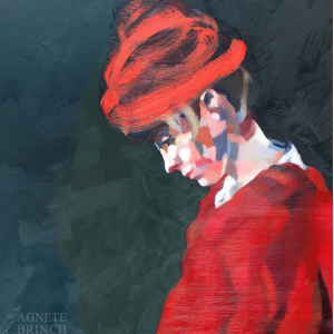 1016. Marie Krøyer_Portrait abstraction II_sociale - WEBSHOP